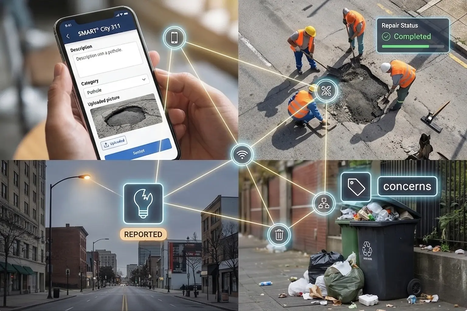 SMART® City 311 Platform – citizen services and non-emergency reporting